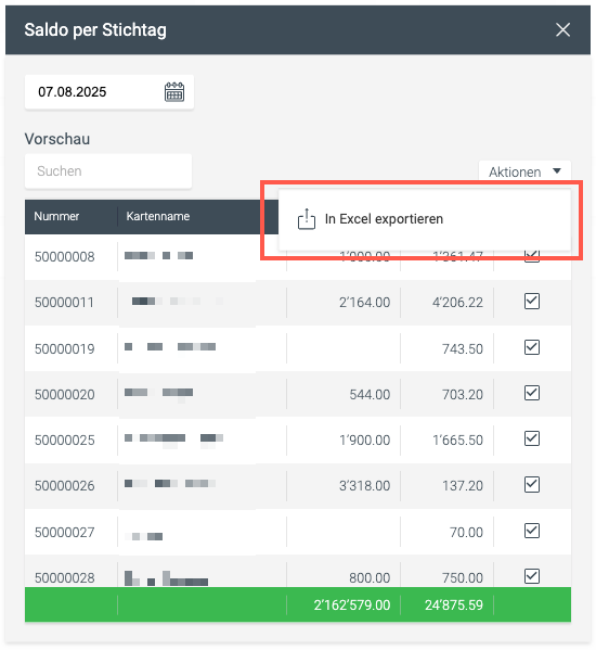 Kundenkarten_Saldo_Excel_Export